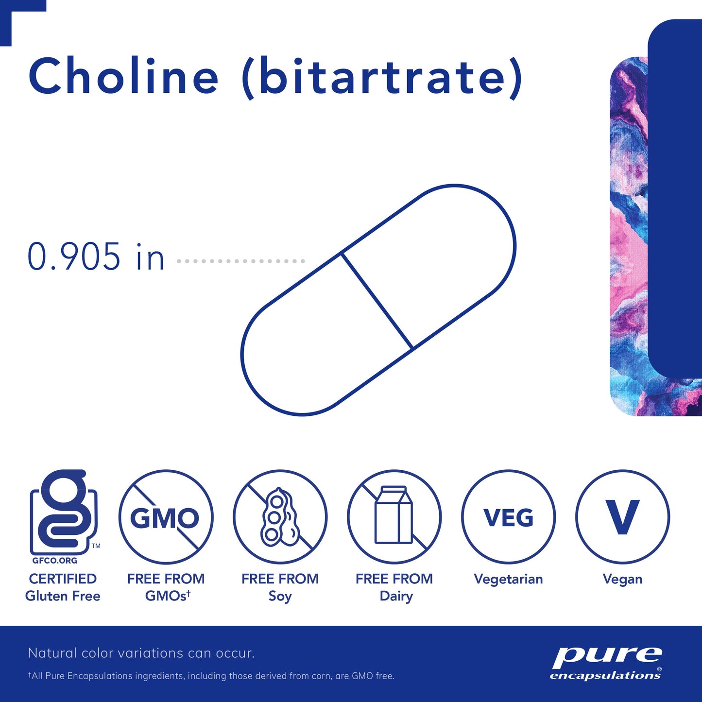 Choline (Bitartrate) 100s