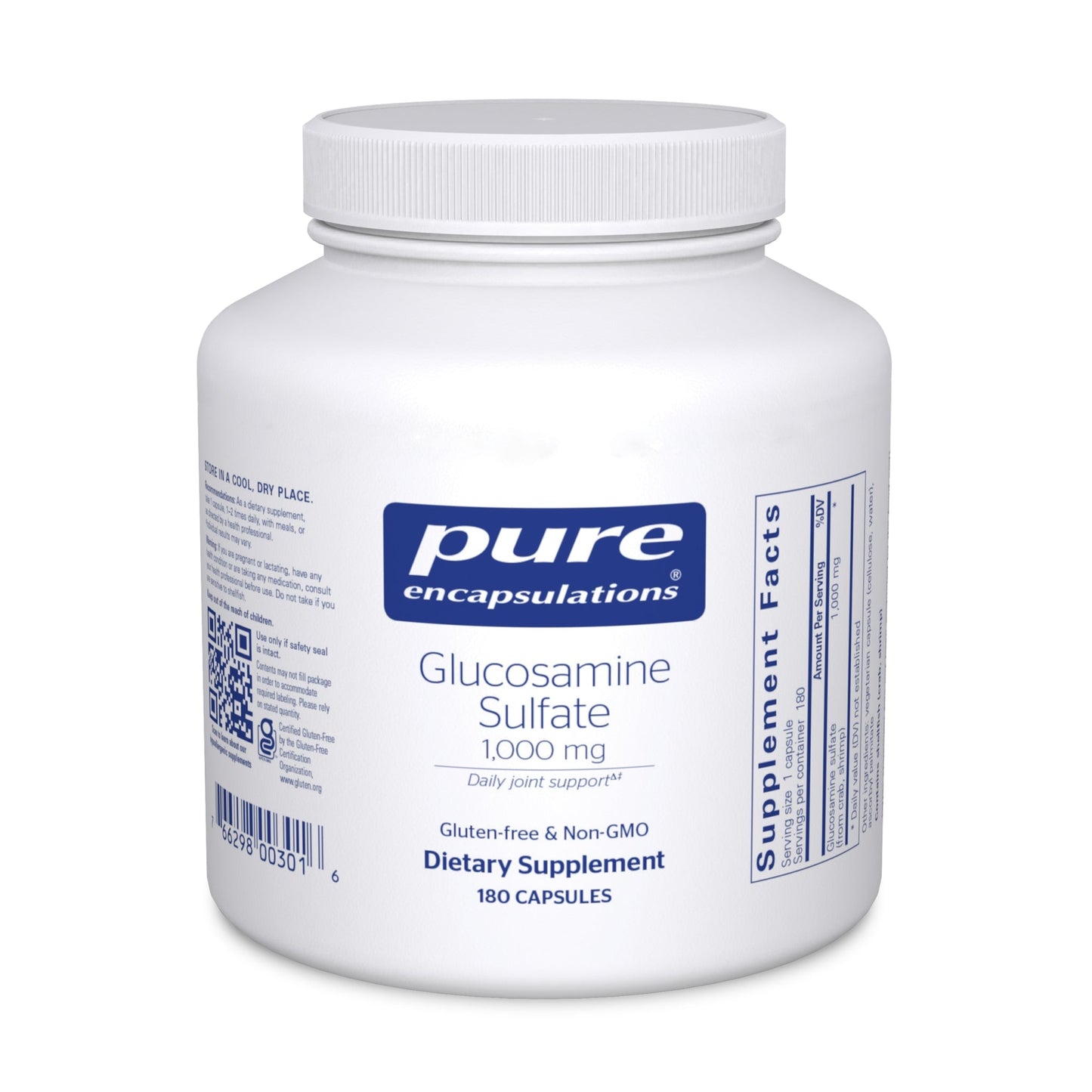 Glucosamine Sulfate 1,000 mg.